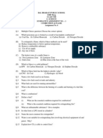 CBSE Class 8 Science Worksheet