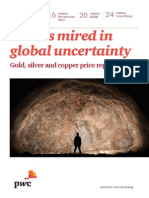 Metals Mired in Global Uncertainty: Gold, Silver and Copper Price Report 2014