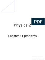 Physics 2 Ch11 Problems