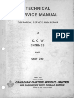 1971 C.C.W. Model 290 Technical Engine Manual