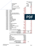 Worksheet Cost Takeoff MF 04