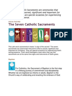 The Seven Catholic Sacraments