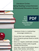 Literature Circles NADE 2014 QR