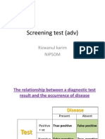 Screening Test (Adv) : Rizwanul Karim Nipsom