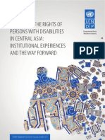 Promoting The Rights of Persons With Disabilities in Central Asia