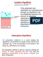 Adsorption Equilibria