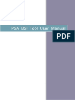 PSA BSI Tool User Manual (English) - V1.1