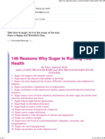 146 Reasons Why Sugar Is Ruining Your Health