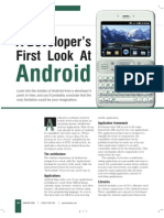 A Developer's First Look At: Android