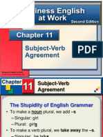 Subject Verb Agreement