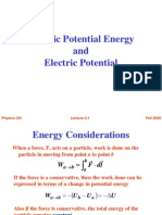 Electric Potential Energy and Electric Potential