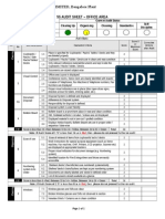 5S Office Area Audit Sheet