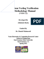 System Verilog - Verification Methodology Manual