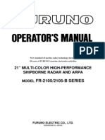 FR2105-B Series Operator's Manual