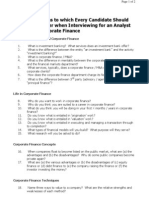 28 Qs Interview Analyst CF