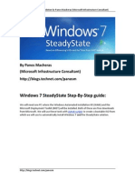 Step by Step Guide To Windows 7 Steady State