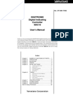 Digitronik Digital Indicating Controller SDC10 User's Manual