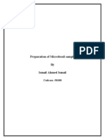 Preparation of Microfossil Sample