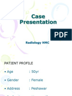 Case Presentation: Radiology HMC