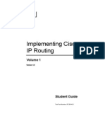 Implementing Cisco IP Routing