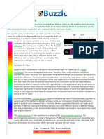 Color Spectrum Chart