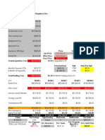 Real Estate Investing Profit Analysis Sheet