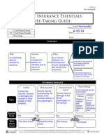 Insurance Note Taking Guide