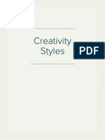 Creativity Styles