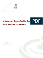 Transco Summary Gudinace For Work Method Statements R 0 300912