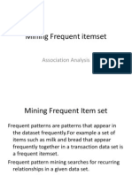 Mining Frequent Itemset-Association Analysis