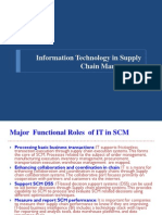 Information Technology in Supply Chain Management