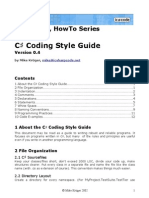 C# Coding Style Guide