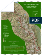 The John Muir Trail Map