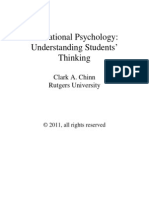 Educational Psychology: Understanding Student's Thinking