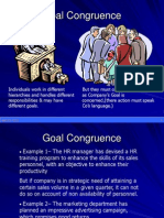 Goal Congruence MCS Form Process