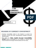 On Currency Convertibility