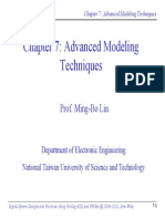 Chapter 7: Advanced Modeling Techniques: Prof. Ming-Bo Lin