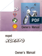 Puch Korado Owners Manual