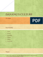 Danang S Culture: Tiêu Đề Phụ