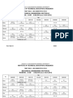 Revised Time Table-11.1.2014