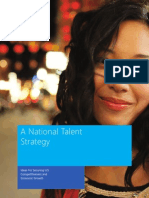 A National Talent Strategy: Ideas For Securing U.S. Competitiveness and Economic Growth