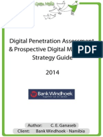 Bank Windhoek - Digital Penetration Assessment & Prospective Digital Marketing Strategy