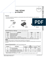 Mpsa42 / Mmbta42 / Pzta42 NPN High Voltage Amplifier: Features