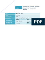 Infosys.110 Business Systems: Deliverable 2: Business Section 2014