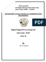 DSP Lab Report