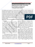 RBMulticasting Protocol in Ad-Hoc Networking