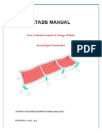 Etabs Manual: Part - II: Model Analysis & Design of Slabs