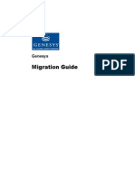 Migration Guide: Genesys