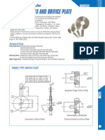 Orifice Flanges and Orifice Plates