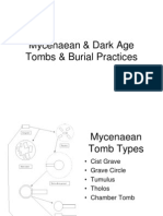 Mycenaean & Dark Age Tombs & Burial Practices